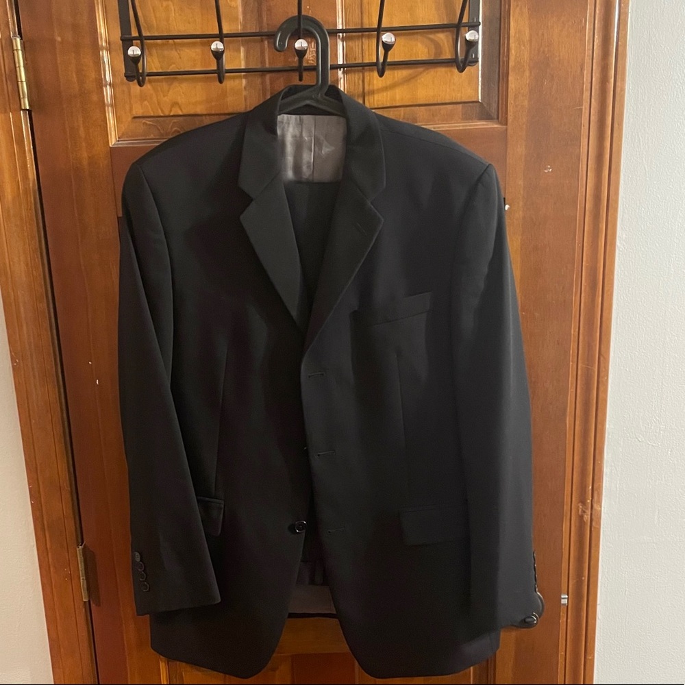 Calvin Klein 3-button Suit (Black)